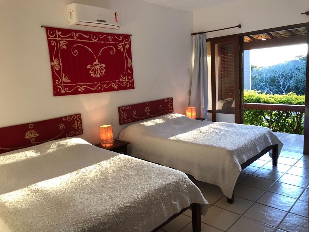 Quarto Quádruplo com Vista do Jardim
